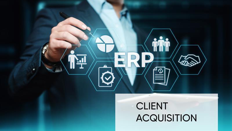 Cover image for ERP client acquisition